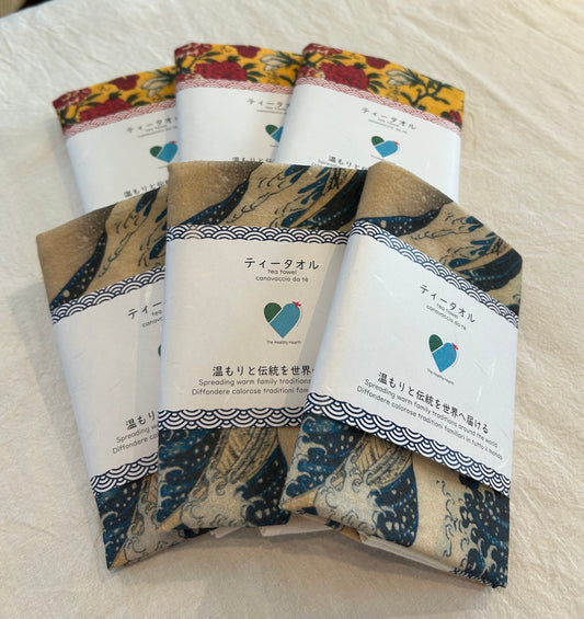 日本のティータオルを届けたい